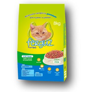 Alimento para gato PREMIUM 100% natural tipo croquetas. | FERGUZ
