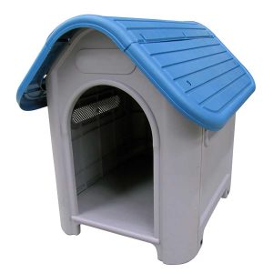 Casa P/Perro Plastic T/Inclina 59X75X66Cm Azul | WRT