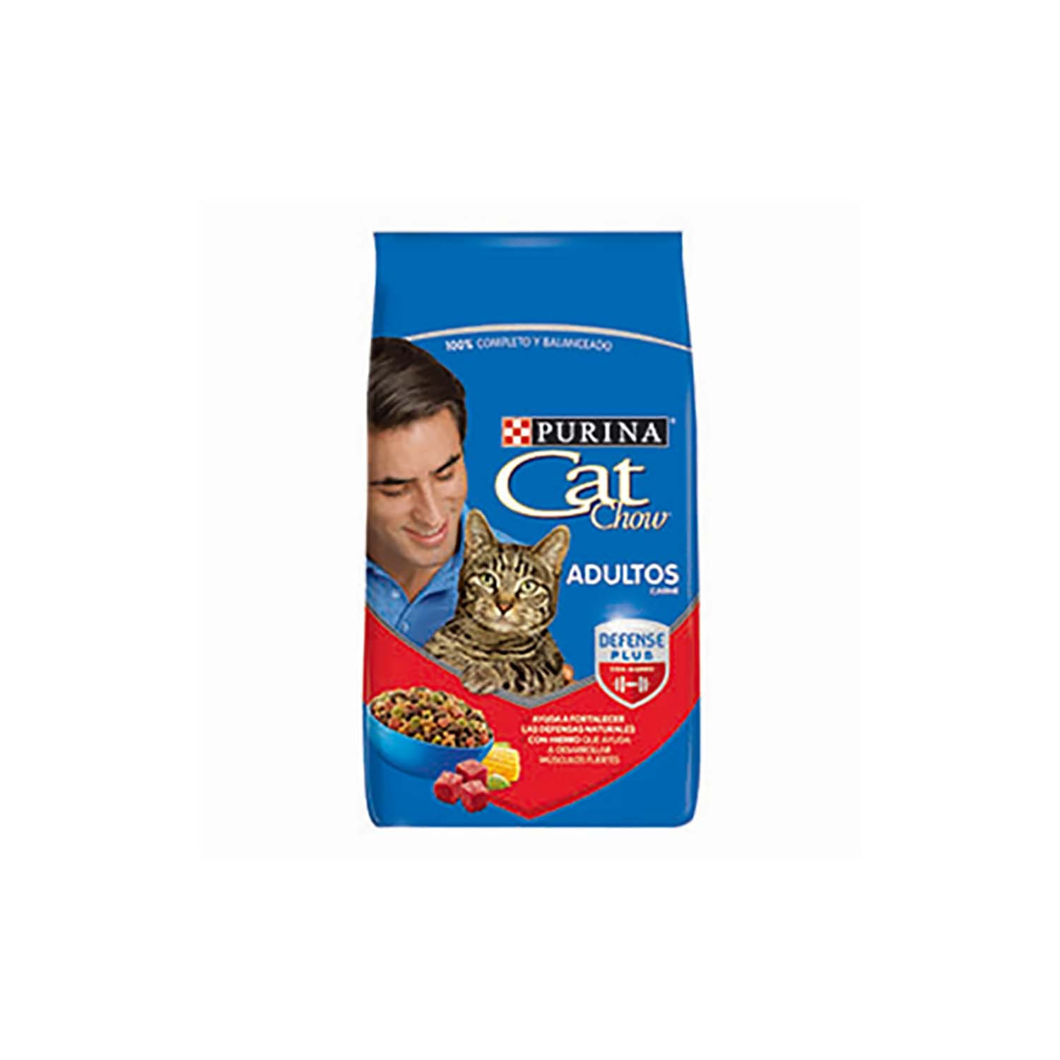 Cat Chow Adultos Carne 0.5Kg - PURINA