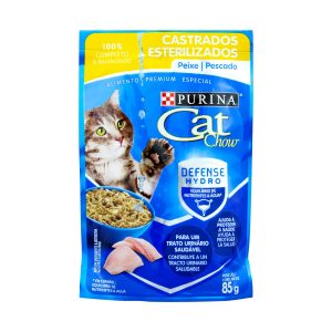 Cat Chow Esterilizados Pescado 87Gr - PURINA