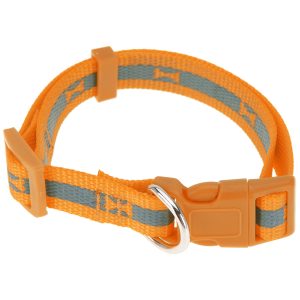Correa para perro de nylon de 25 a 40 cm de color neón. | DOGS COLLECTION