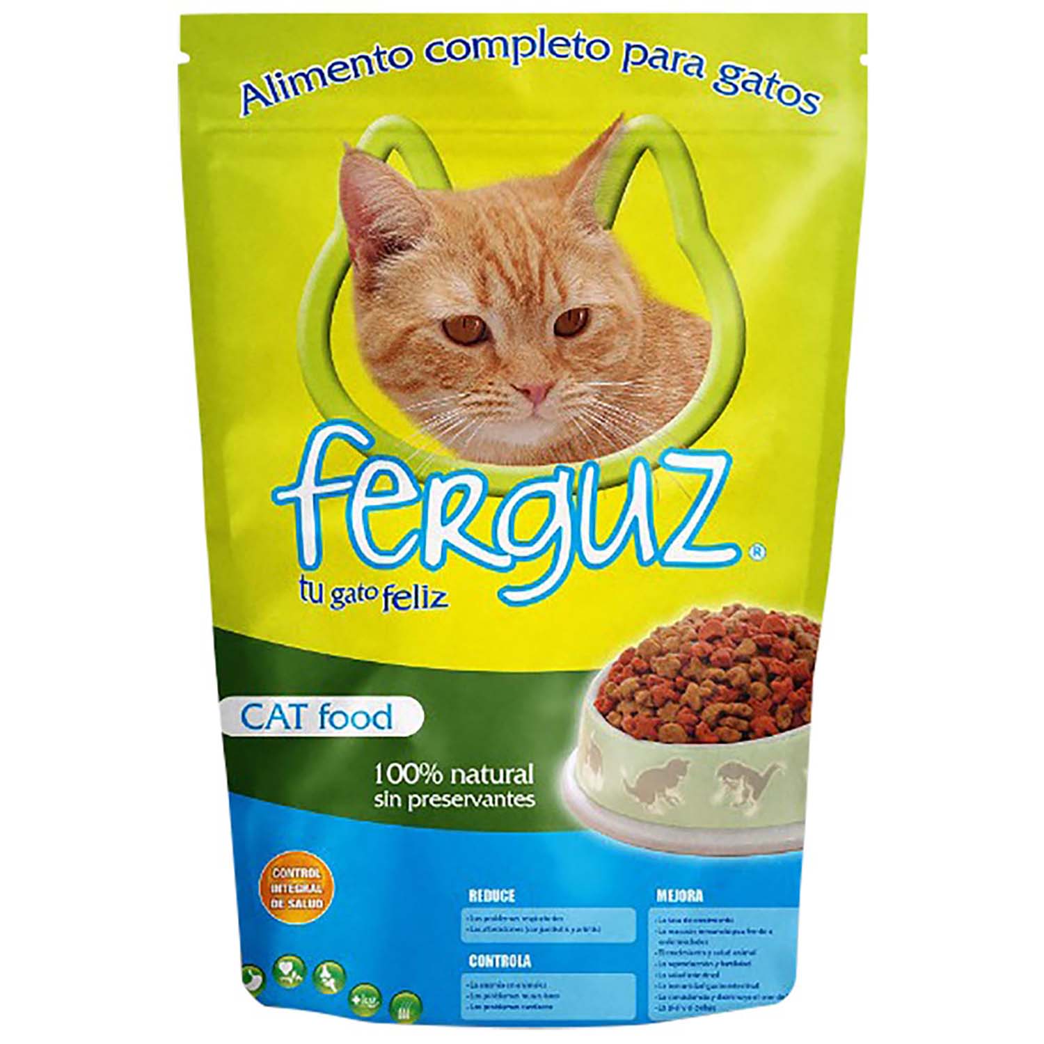 Croquetas para gatos adultos PREMIUM 100% balanceado; 1.5 KG | FERGUZ