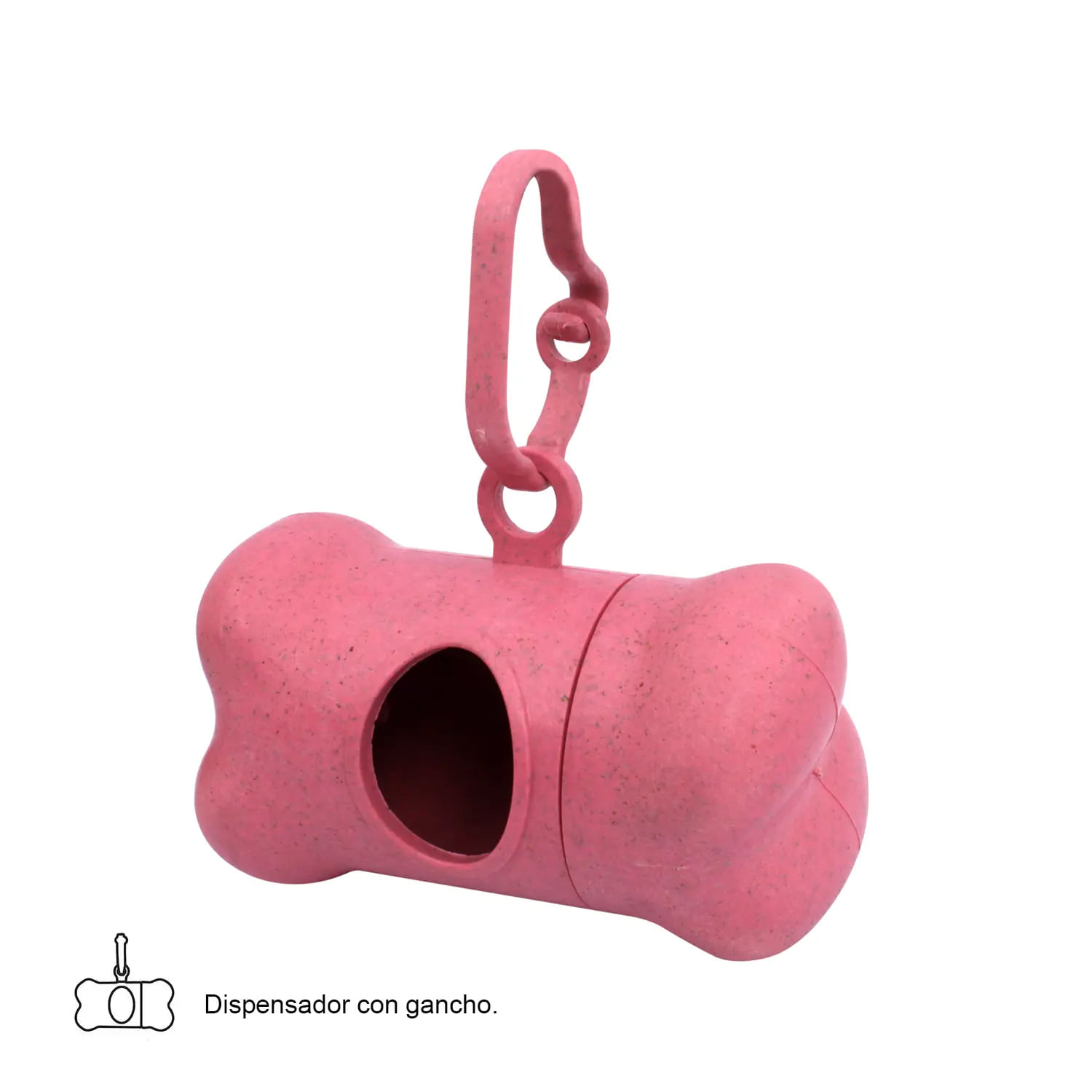 Dispensador P/Funda Mascota Rosa 8X4Cm | VIDA DE PERRO