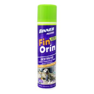 Eliminador de olores para mascotas a base de espuma BIOACTIVA con aroma a esencias y flores de bach; 400 ml. | BINNER
