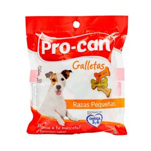 Galletas para mascotas Procan razas pequeñas 200g