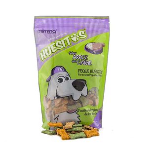 Galletas para perros pequeños con sabor a arroz con carne; 500 gr | MIMMA