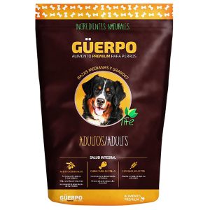 Guerpo Premium Adultos Raza Med/Grand 9Kg | GUERPO