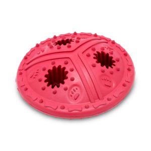 Juguete para perro en forma de DISCO con puntas estimulantes suaves. - PUPPY & CO