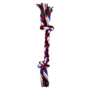 Juguete para perros con diseño tipo hueso a base de cuerdas. Ideal como juguete masticable para liberar el estrés - ORGILL