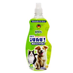 Limpiador desinfectante encapsulador para mascotas con aroma limón; 1 lt | KALIPTO