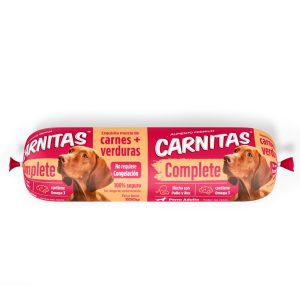 Mixer complete para perros CARNITAS premium con Pollo y Res + verduras y Omega / 300 gr. - MIMMA