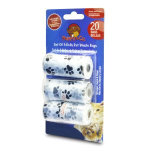 Pack de rollos con fundas desechables de 22 x 33 cm c/u. | PUPPY & CO