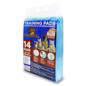 Pads de entrenamiento para mascotas con tejido superior absorbente. | PUPPY & CO