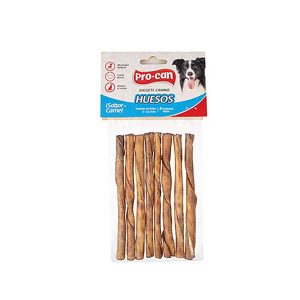 Palitos twist para perros con sabor a carne; pack x 8 | PRO-CAN