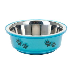Plato para mascota de 14 cm con interior de acero inoxidable. | ORGILL