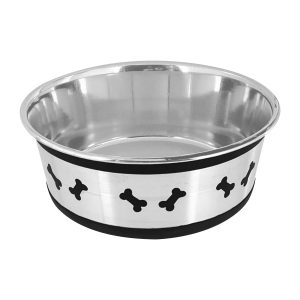 Plato para perro con interior de acero inoxidable. | ORGILL