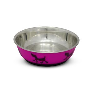 Plato para perro de 17 cm con interior de acero inoxidable. | ORGILL
