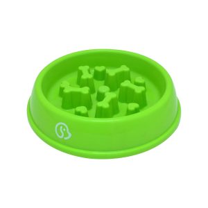 Plato para perro de 23,7 cm con diseño interno que calma el estrés. - VIDA DE PERRO