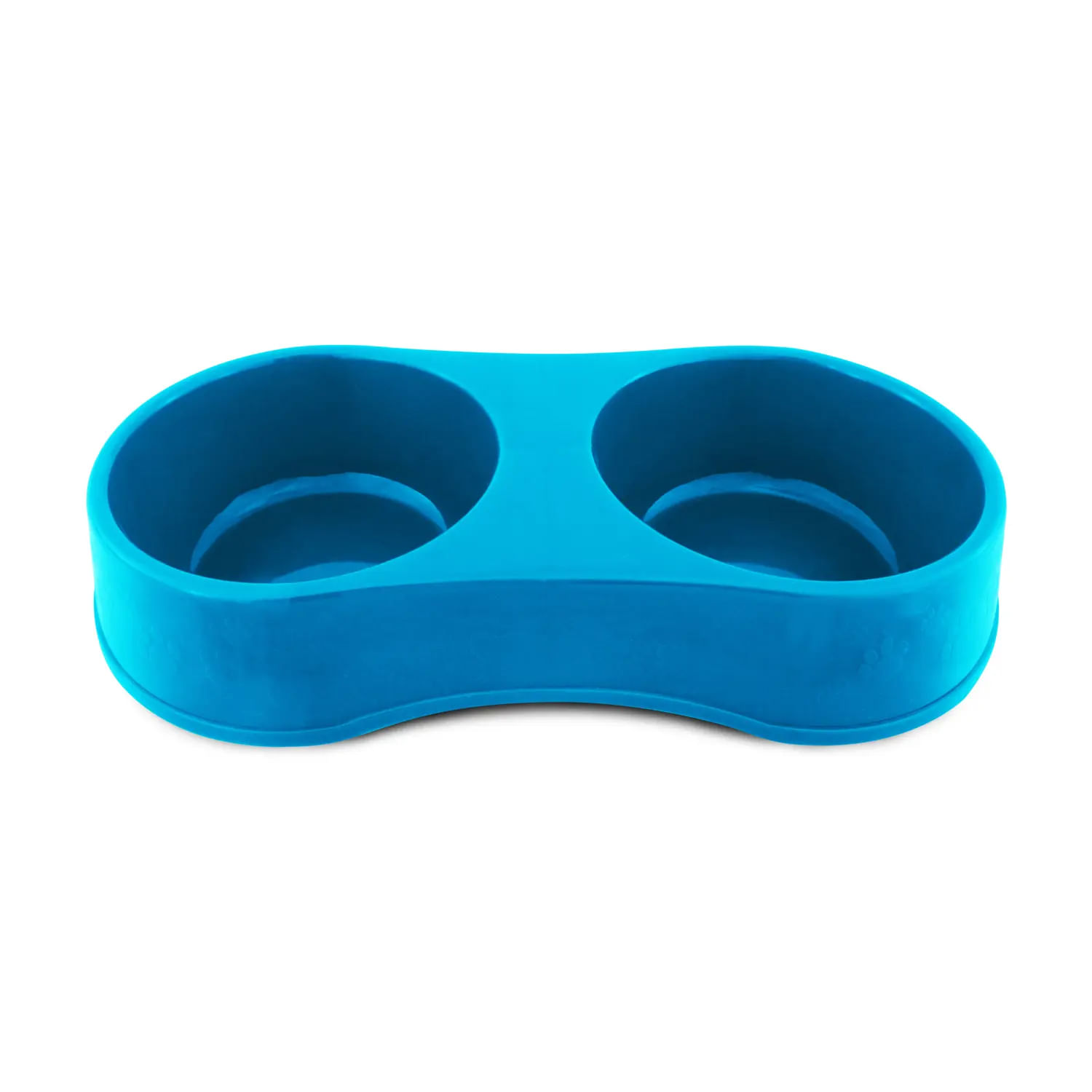 PLATO PLASTICO P/PERRO DOBLE CELESTE PICA | PICA