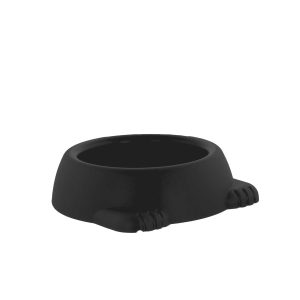 Plato Plastico P/Perro Doggy Negro - PLAPASA