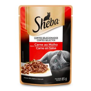 Sheba Alimento Humedo Adulto Carne 85Gr | SHEBA