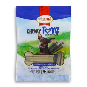 Snack masticable de razas pequeñas y minis. Con un irresistible sabor a pollo asado. 65 g | CHEWY TOYS