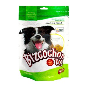 Snack para perro tipo galletas con sabor a pollo 200 gr. - SNACKERY
