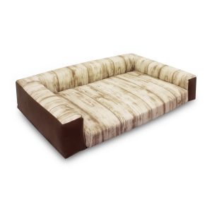 Sofa P/Mascotas Diseno Rayas Cafes Chaide | CHAIDE Y CHAIDE